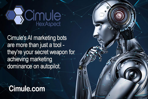 Level Up Your Marketing Game: Outsmart the Competition with Cimule's AI Bots.